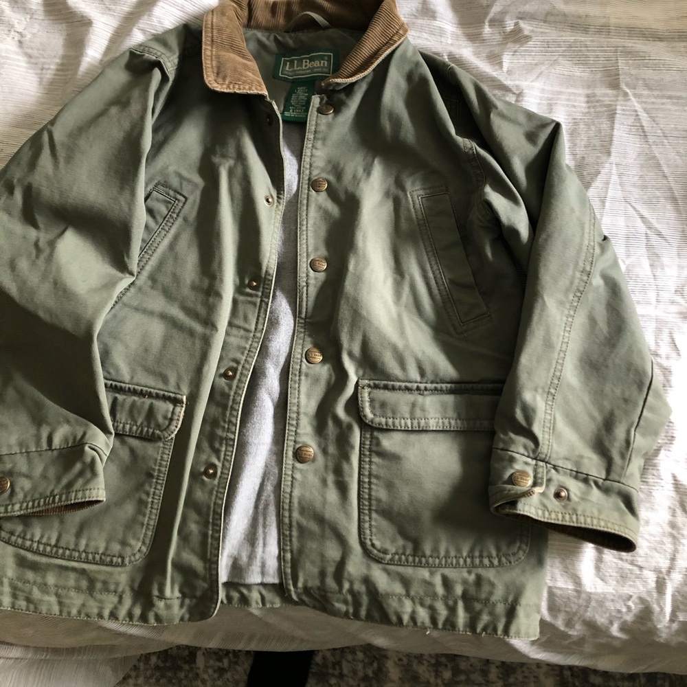 LL Bean kids barn jacket